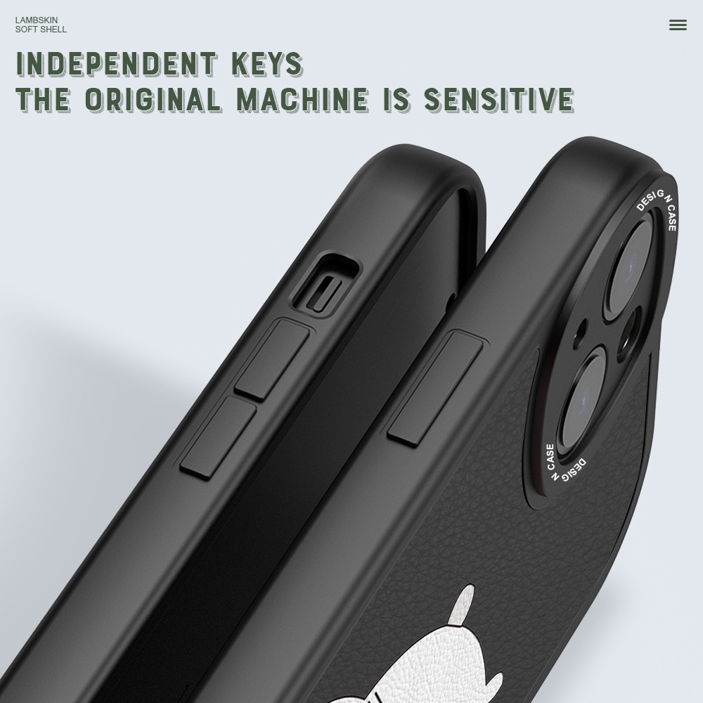 Xiaomi Redmi Note 11 11S 11T Pro Pro+ 5G Cho Ốp lưng điện thoại In Hình Lambskin Cute Panda