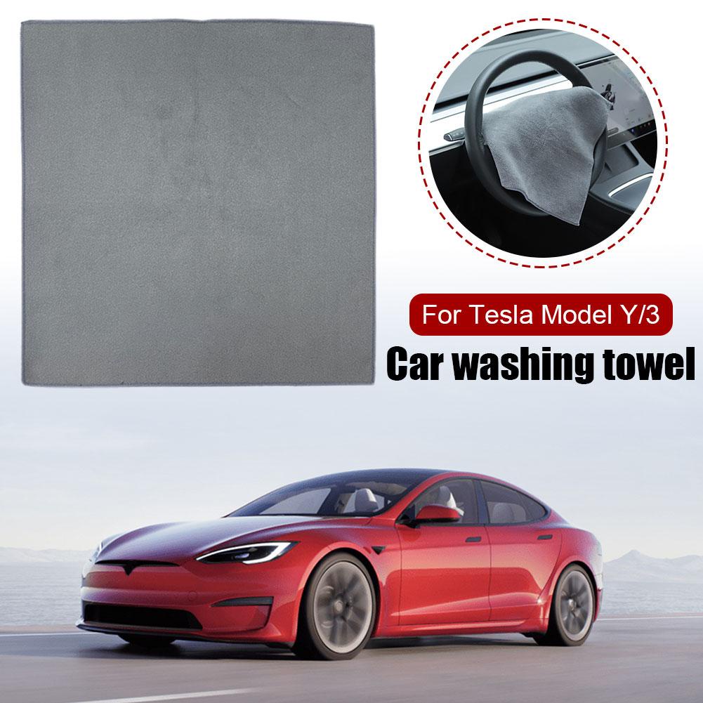 Khăn Lau Xe Hơi Thấm Hút Tốt Tiện Dụng Cho Tesla ModelY / 3 S1Z5