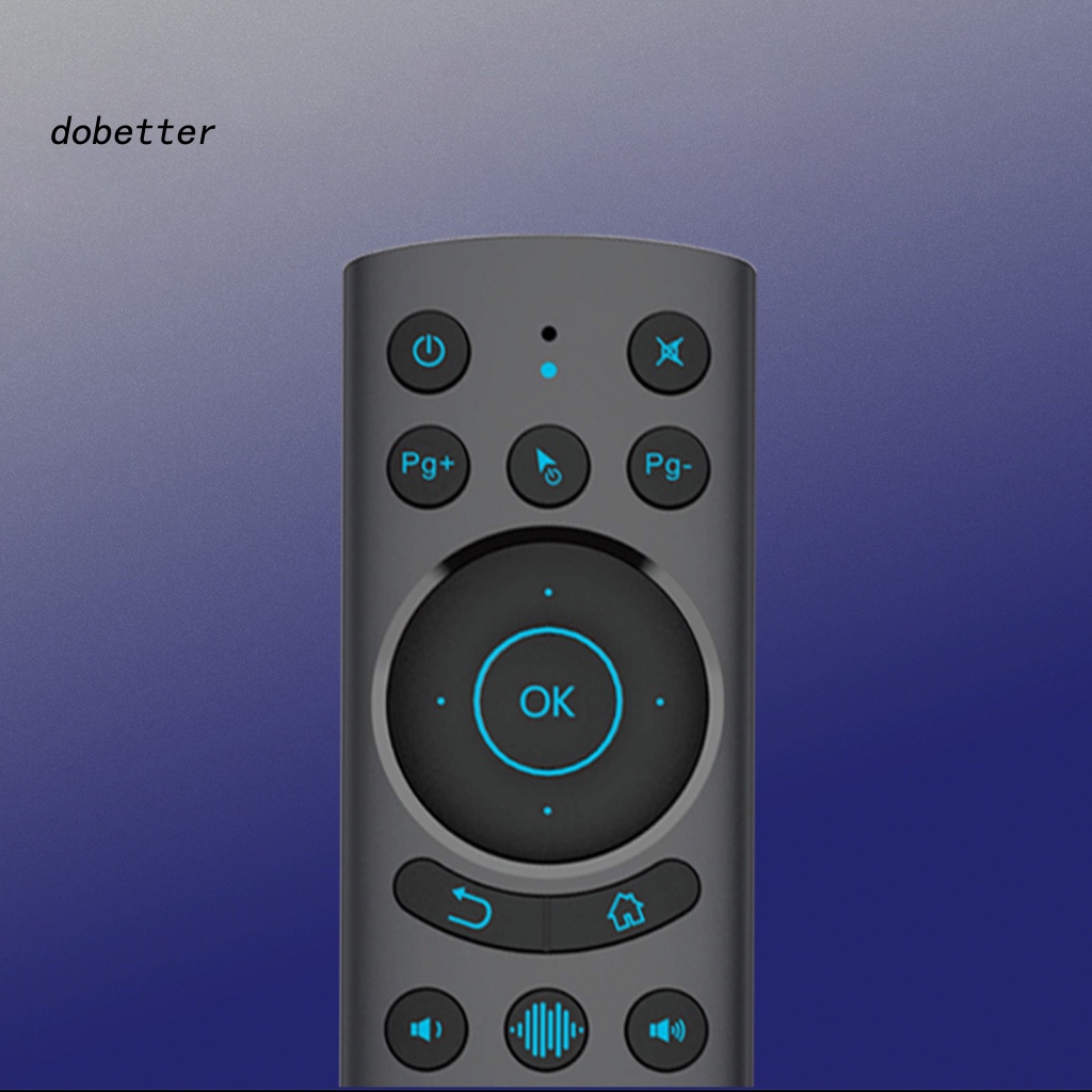 1 Bộ Điều Khiển Từ Xa Bằng Giọng Nói ABS Hai Chế Độ Có Đèn Nền LED