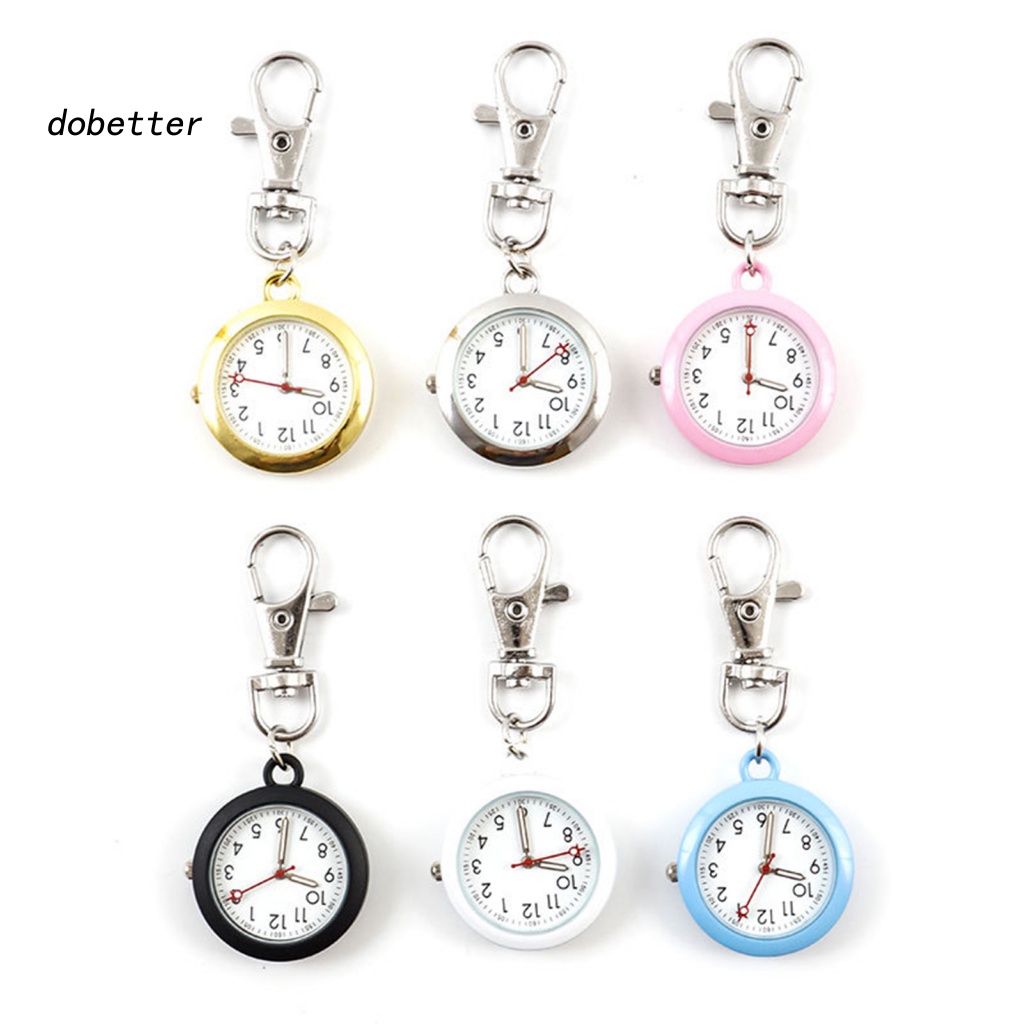 &lt; Dobetter &gt; Đồng Hồ Bỏ Túi Chống Thấm Nước Chuyển Động Siêu Êm Màn Hình Lớn Siêu Nhẹ Có Kẹp Tôm Hùm Cho Unisex