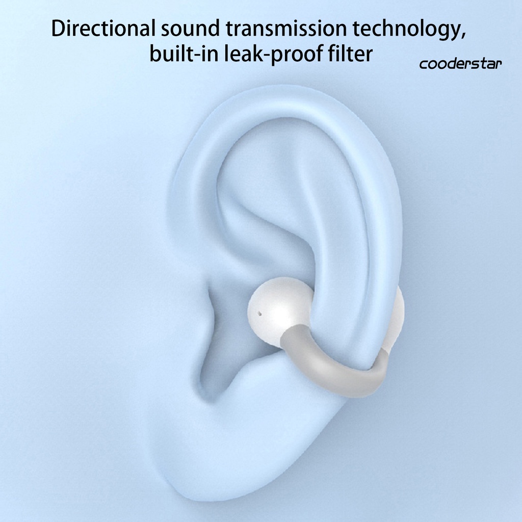 (COOD) Tai Nghe Thể Thao M-S8 Kẹp Tai Cảm Ứng Xương Chống Nước Bluetooth 5.3 HiFi Âm Thanh Sống Động Dùng Tại Nhà