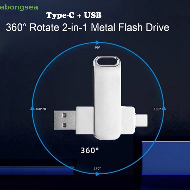 Ổ Đĩa Flash 64GB OTG Type C USB 2.0 Cho Điện Thoại Thông Minh / MacBook / Tablet pendriver