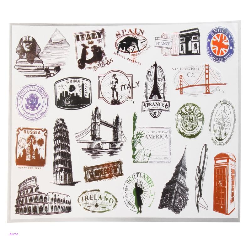 Nhãn Dán Graffiti Nhiều Họa Tiết Dùng Trang Trí Ván Trượt / Xe Hơi / Laptop / Xe Đạp / Điện Thoại