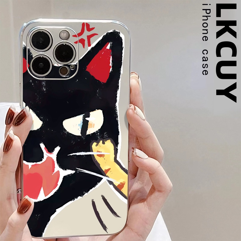 Ốp Điện Thoại TPU Silicone Mềm Mạ Điện Chống Sốc Cho IPhone 14 13 12 11 Pro XS Max XR X 8 + 7 6S Plus Mini