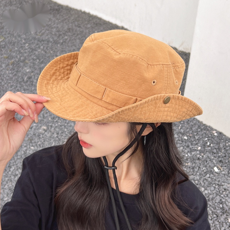 Outfly Nón Tai Bèo Cotton Thoáng Khí Thời Trang Mùa Hè Anh Quốc