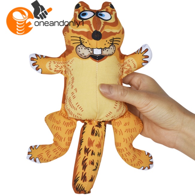 Đồ Chơi Gặm Chống Cắn Chống Rách Họa Tiết Hoạt Hình Phát Ra Âm Thanh Huấn Luyện Thú Cưng