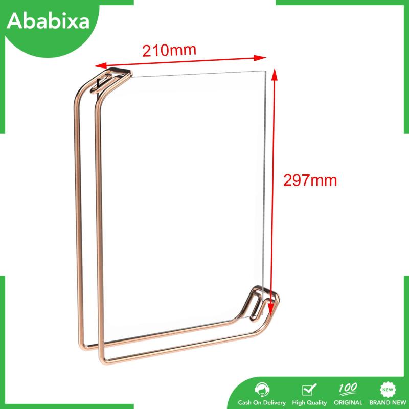 Khung Ảnh Acrylic Trong Suốt Có Nam Châm Để Bàn Trang Trí