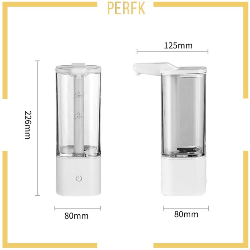 Bình Đựng Xà Phòng Dạng Lỏng Tự Động Thể Tích 500ml Tiện Dụng Cho Nhà Hàng / Văn Phòng