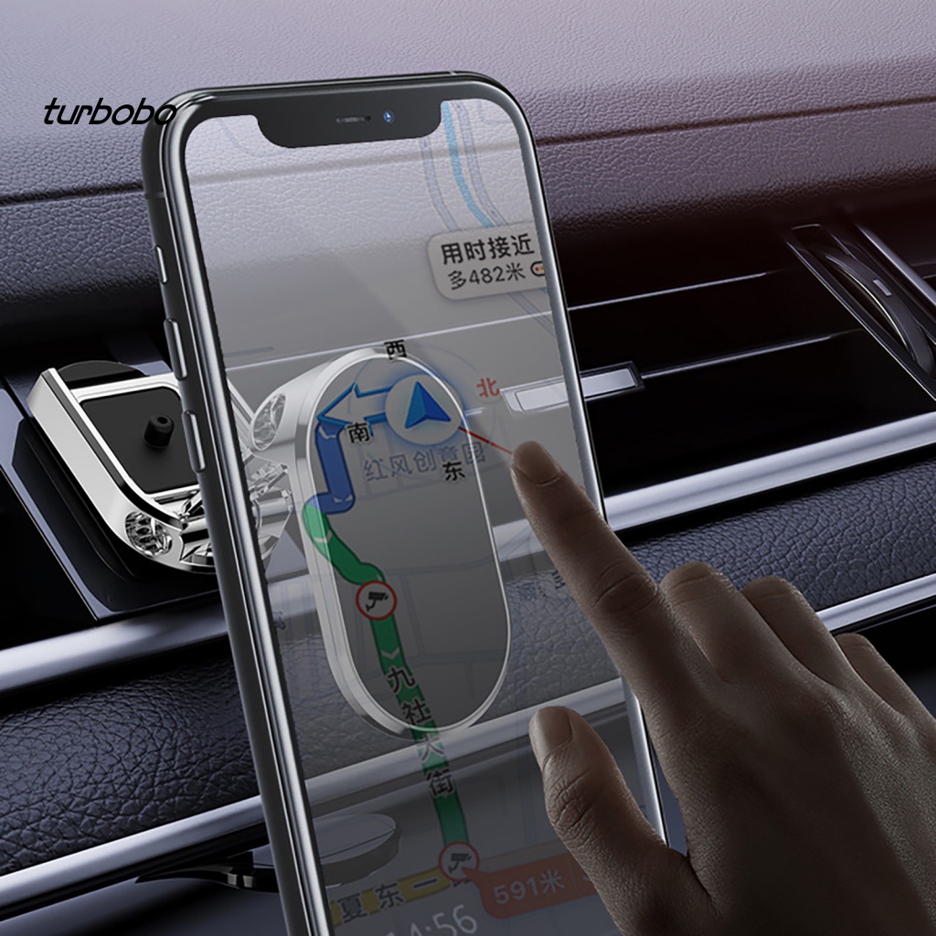 Giá Đỡ Điện Thoại Từ Tính Chống Trầy Xước Trên Xe Hơi Tiện Dụng