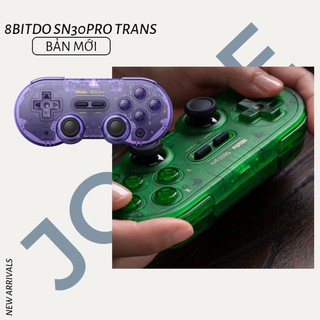Tay cầm chơi game bluetooth 8Bitdo SN30 Pro - Dùng cho Nintendo Switch, Windows, Mac, Xbox, PS4