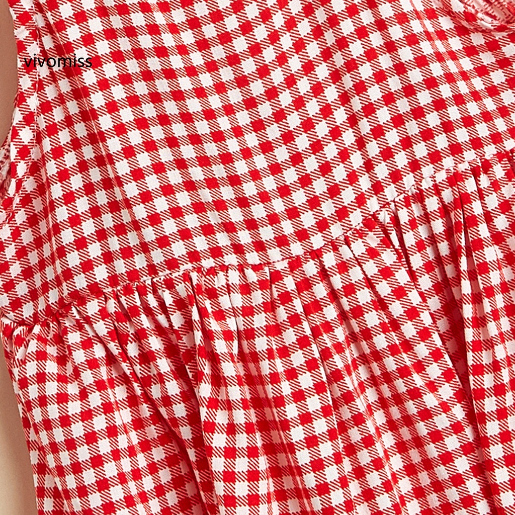 Đầm Hóa Trang Công Chúa In Họa Tiết Caro Thoáng Khí Độ Co Giãn Cao Thời Trang Mùa Hè Cho Cún Cưng