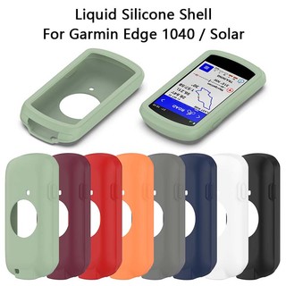 Vỏ Silicon Dẻo Bảo Vệ Đồng Hồ Tốc Độ Garmin Edge 1040 / Solar GPS
