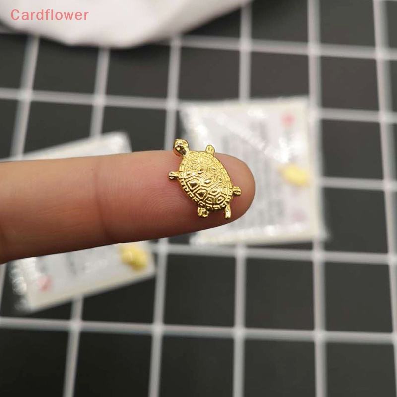 Phụ Kiện Trang Trí Nhà Cửa / Văn Phòng Hình Chú Rùa May Mắn Màu Vàng May Mắn Mới