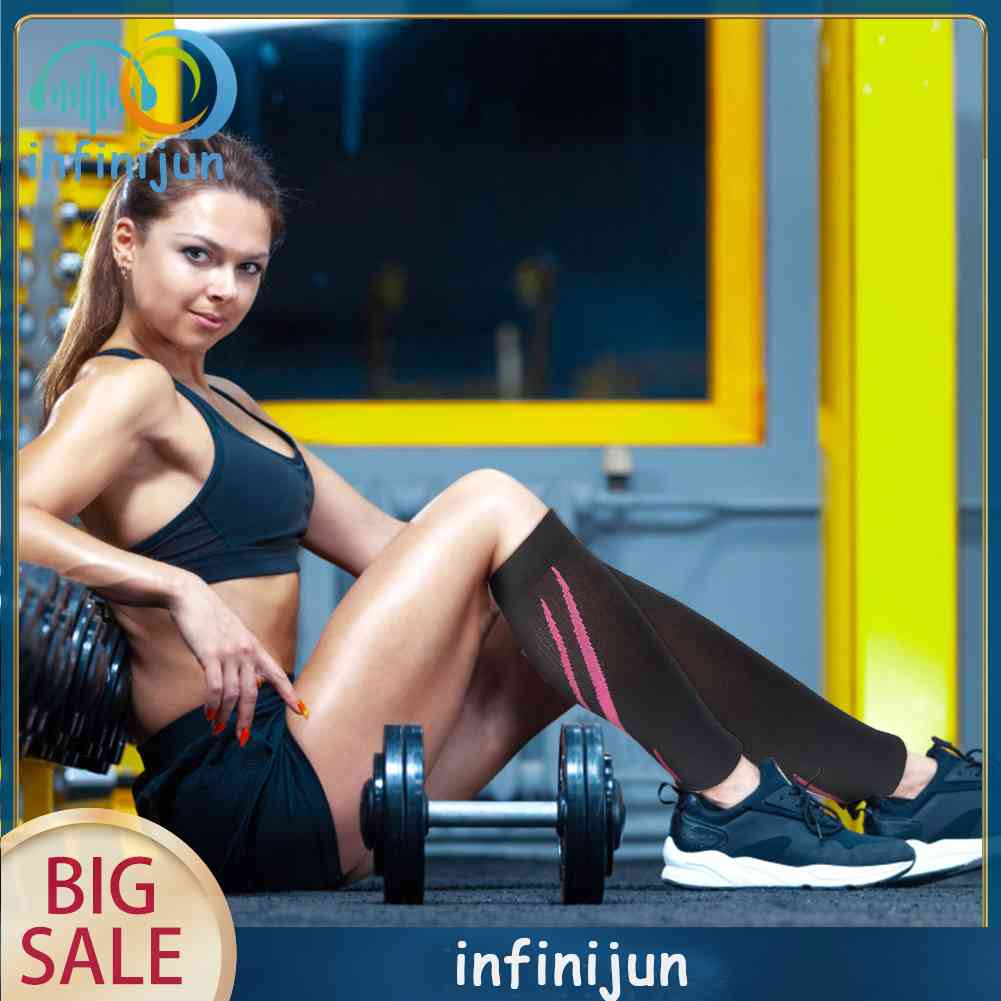 Vớ Bảo Vệ Bắp Chân Bằng Nylon Chống Mỏi Mắt Unisex