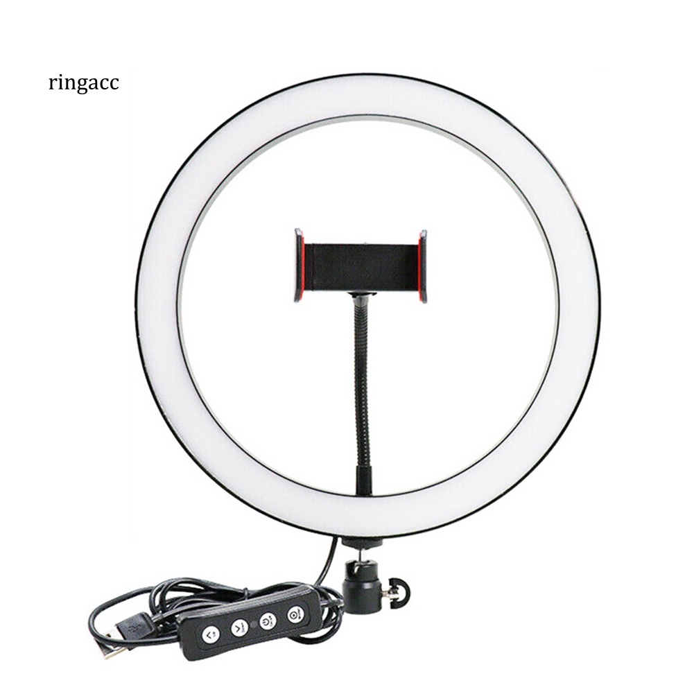 Vòng Đèn LED Trợ Sáng Chụp Ảnh Selfie 10 Inch Có Thể Điều Chỉnh Độ Sáng