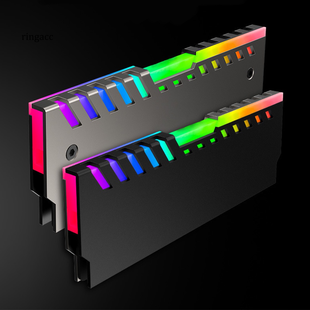 Set 2 Bộ Tản Nhiệt RGA Bằng Nhôm Nhiều Màu Sắc Chuyên Dụng Cho Máy Tính