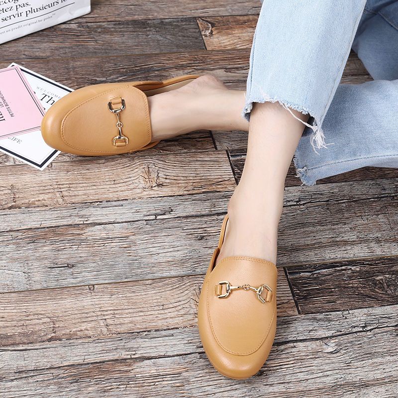 Giày Sandal Đế Bằng Dày Dặn Thời Trang 2023 Dành Cho Nữ