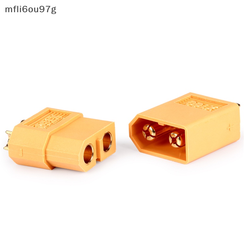 {Mfli6ou97g} 1/5/10 cặp XT60 Nam Nữ đạn kết nối phích cắm cho RC LiPo pin nóng mới