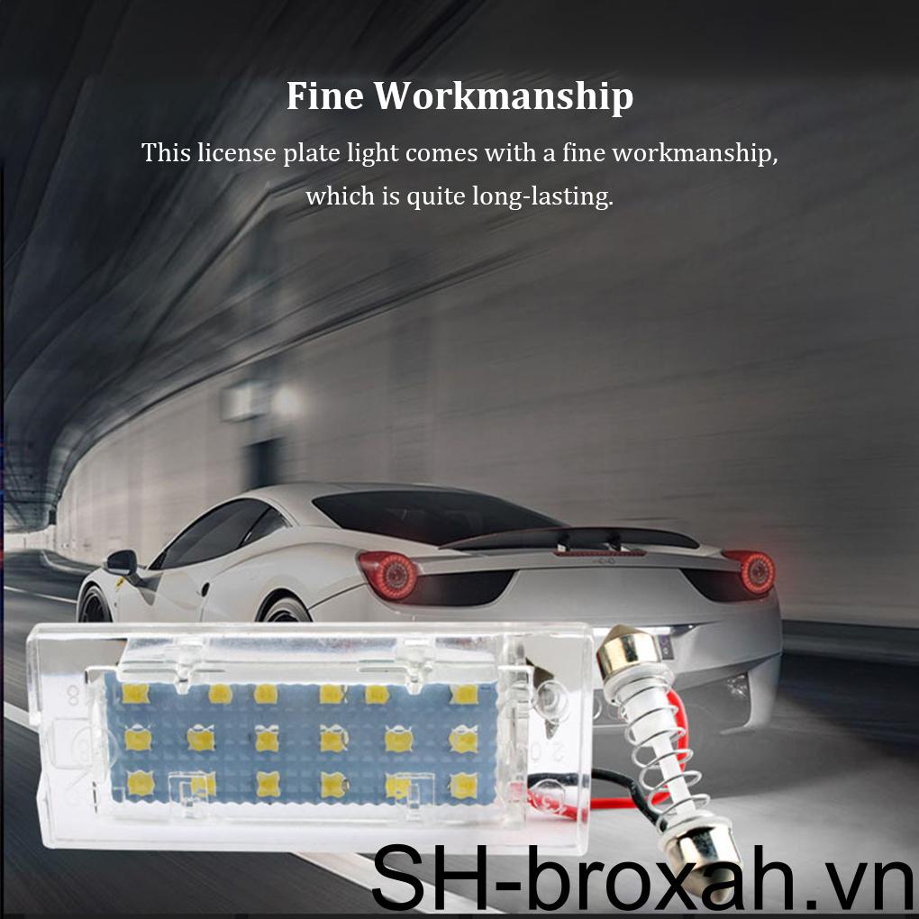 Đèn LED Tín Hiệu Chiếu Biển Số Xe Hơi Đa Năng Chống Nước Lâu Trôi