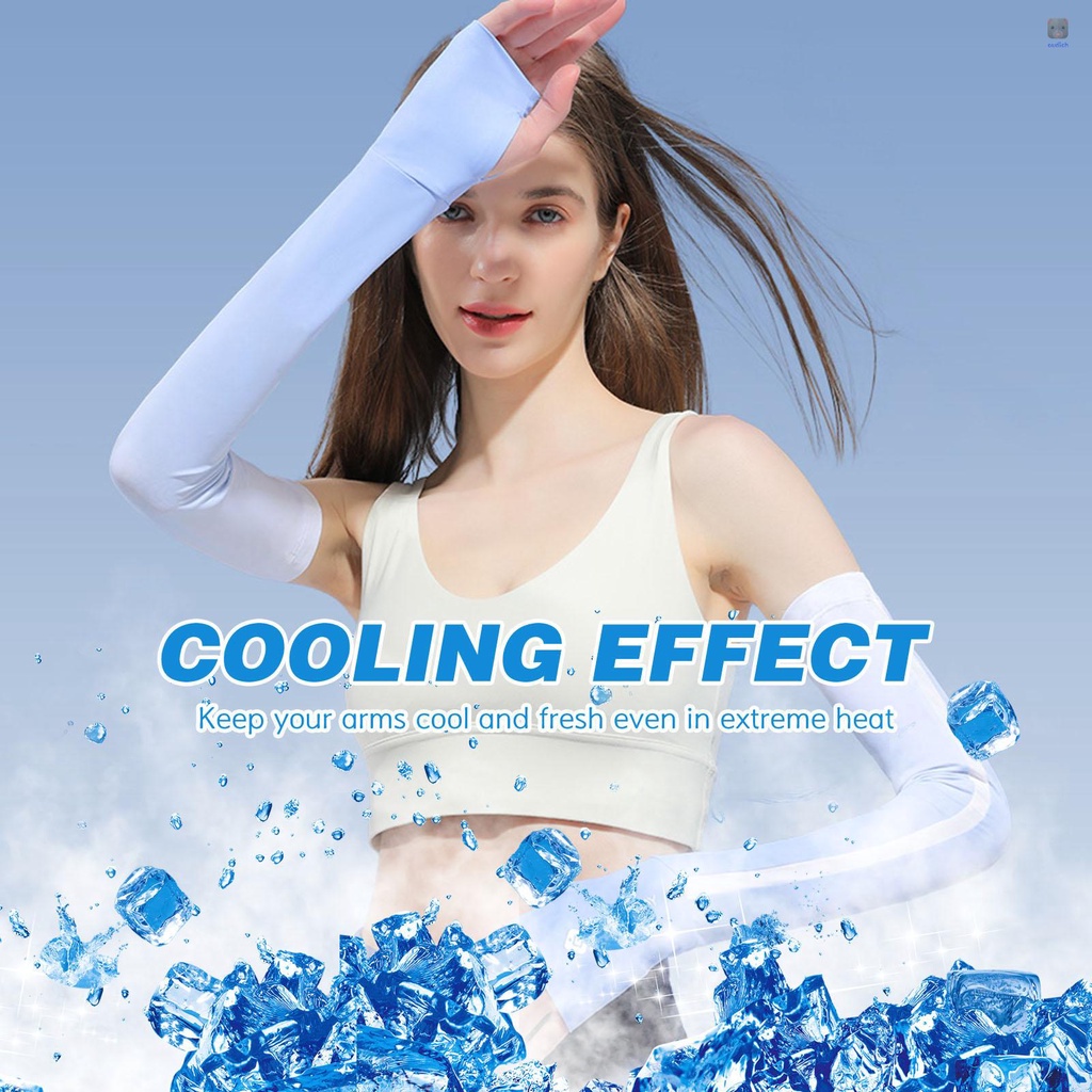 Găng Tay Chống Nắng UV Có Lỗ Ngón Tay Cái Bảo Vệ Khi Lái Xe Golf