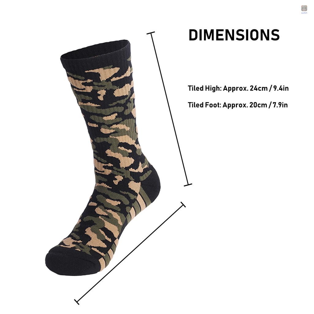 Vớ Thể Thao Dày Dặn Chống Trượt Thoáng Khí Nhiều Màu Sắc