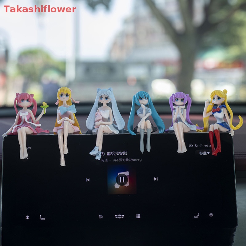 Mô Hình Thủy Thủ Mặt Trăng Đáng Yêu Trang Trí Bảng Điều Khiển Xe Hơi