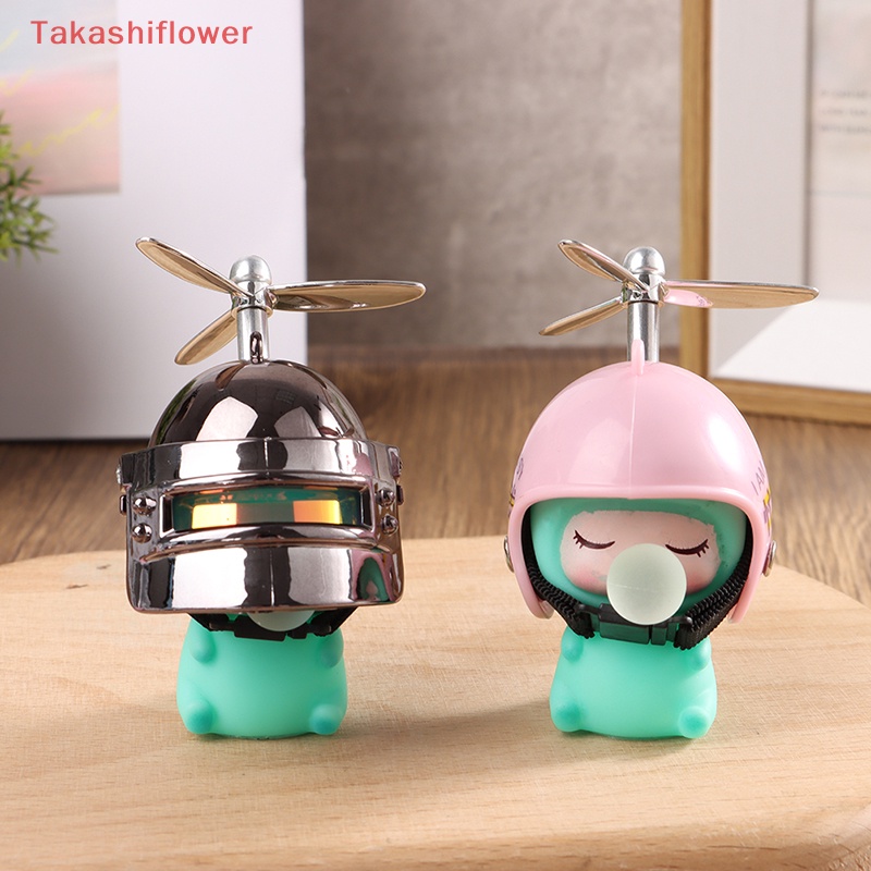 1 Phụ Kiện Trang Trí Nội Thất Xe Đạp / Xe Máy Họa Tiết Hoạt Hình Dễ Thương