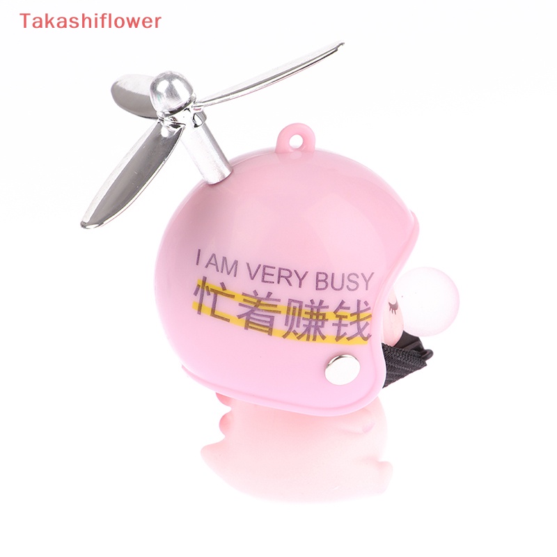 1 Phụ Kiện Trang Trí Nội Thất Xe Đạp / Xe Máy Họa Tiết Hoạt Hình Dễ Thương