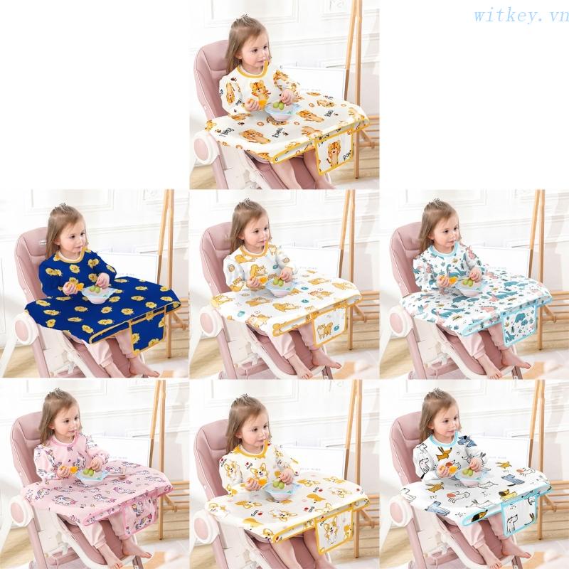 Yếm Ăn Bằng TPU Dễ Lau Chùi Cho Bé