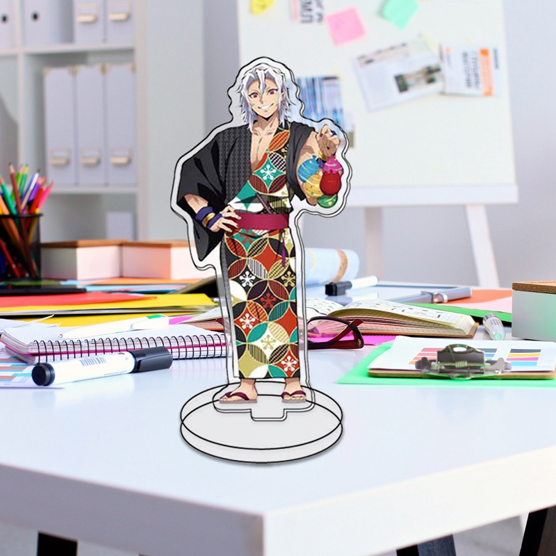 Giá Đỡ Mô Hình Nhân Vật Hoạt Hình Demon Slayer Bằng Acrylic Trang Trí Bàn Làm Việc