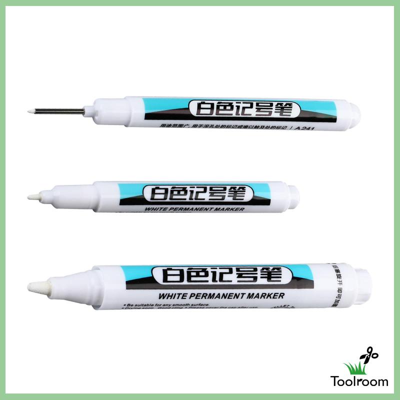 Bút Đánh Dấu Màu Trắng Chống Thấm Nước Tiện Dụng Cho Nhà Bếp / Phòng Tắm DIY