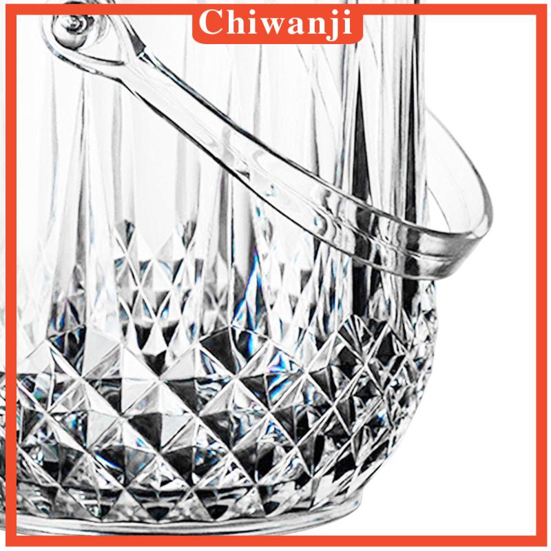 Xô Đựng Đá Uống Rượu Sâm Panh Bằng Acrylic Cho Tiệc Tùng