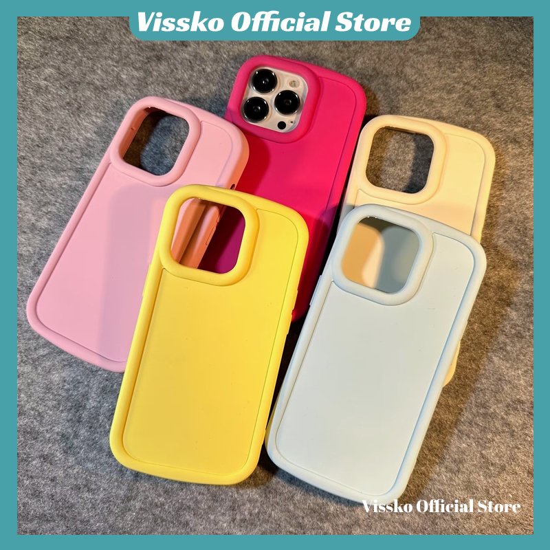 Ốp Điện Thoại Tpu Viền Dẻo Màu Macaron Bảo Vệ Cho iPhone 14 Pro Max 13 ProMax 12 12Pro 11 Pro Max