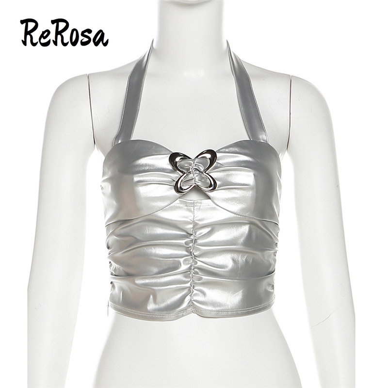 Áo Hai Dây Màu Trơn Họa Tiết Bươm Bướm Thời Trang 2023 Quyến Rũ Cho Nữ