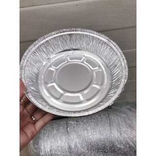 SÉT 10 - 20 KHAY GIẤY BẠC LÓT NỒI CHIÊN LOẠI TO 18 và 22 cm ( khuôn nướng bạc )