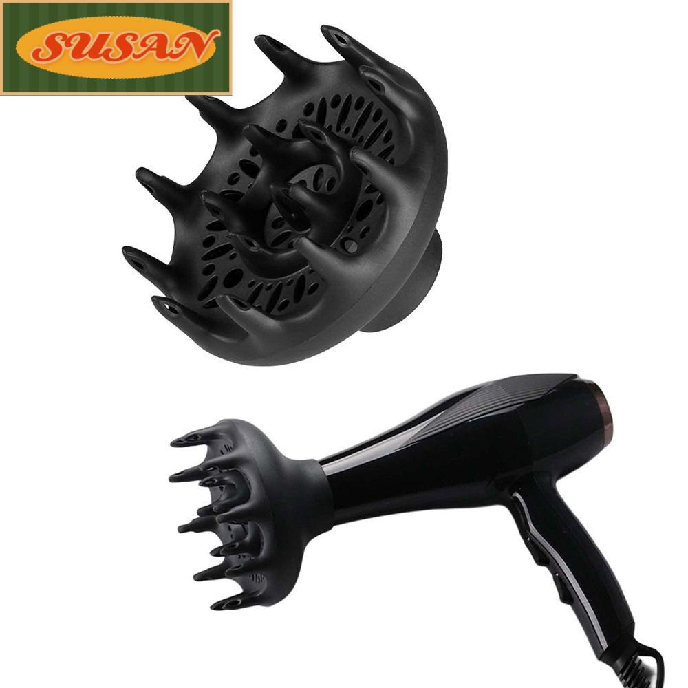 Đầu Khuếch Tán Gắn Máy Sấy Tóc Màu Đen Chuyên Dụng Cho Salon