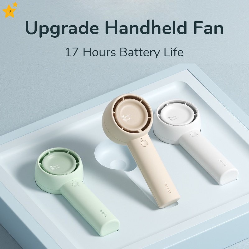 Quạt Điện Mini Cầm Tay 4500mAh 3 Tốc Độ Có Thể Sạc Lại Phù Hợp Cho Mùa Hè
