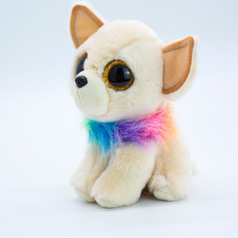 Mũ Beanie 15cm Hình Chó Chihuahua Nhồi Bông Đáng Yêu Cho Bé