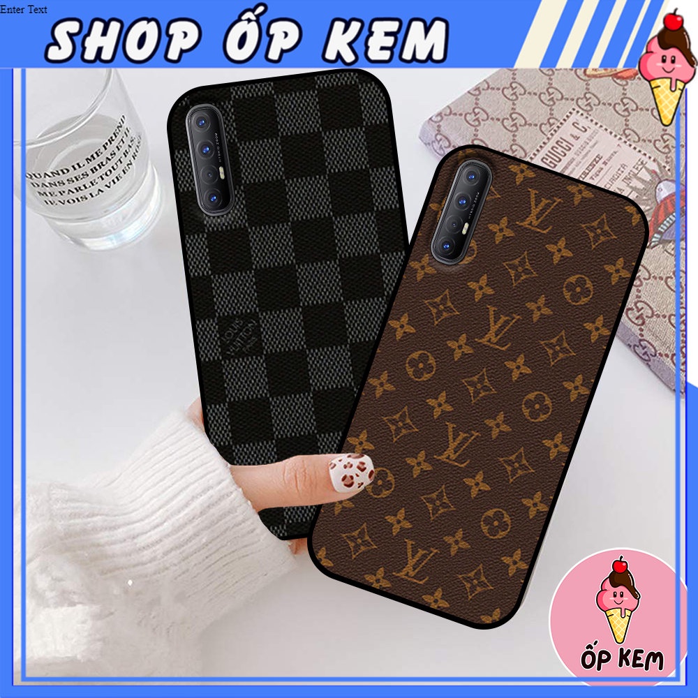 Ốp Oppo Reno 3 Pro In Hình Họa tiết thương hiệu cực hot