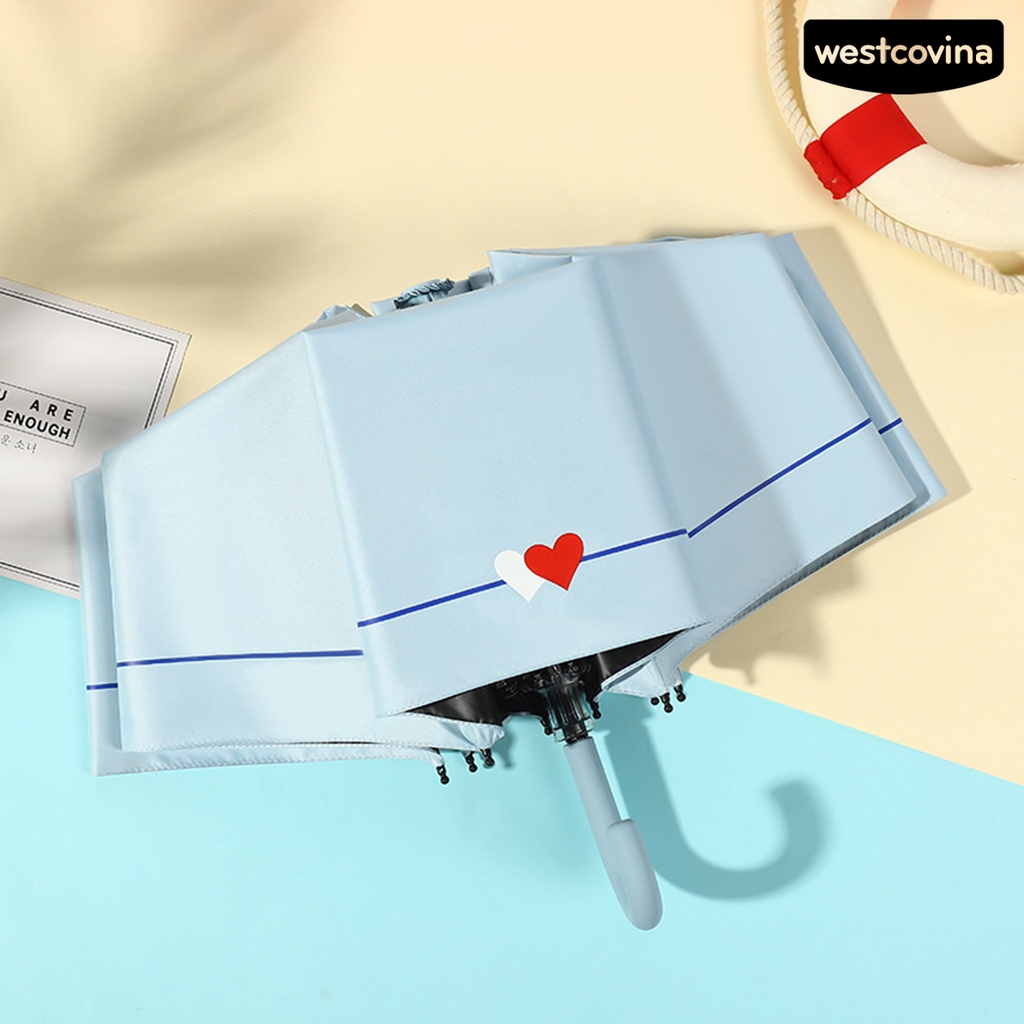 [COD]☁Dù Gấp Gọn Chống Gió Gọn Nhẹ 8 Gia Cố Với Tay Cầm Tiện Dụng Cho Nữ