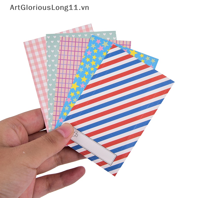 Set 20 Cuộn Băng Keo Giấy In Họa Tiết Dễ Thương Dùng Trang Trí Sổ Tay / Nhật Ký