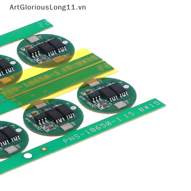 Set 10 Bảng Mạch Bảo Vệ Mos Kép 3.7V 4A 18650 Lithium Chuyên Dụng