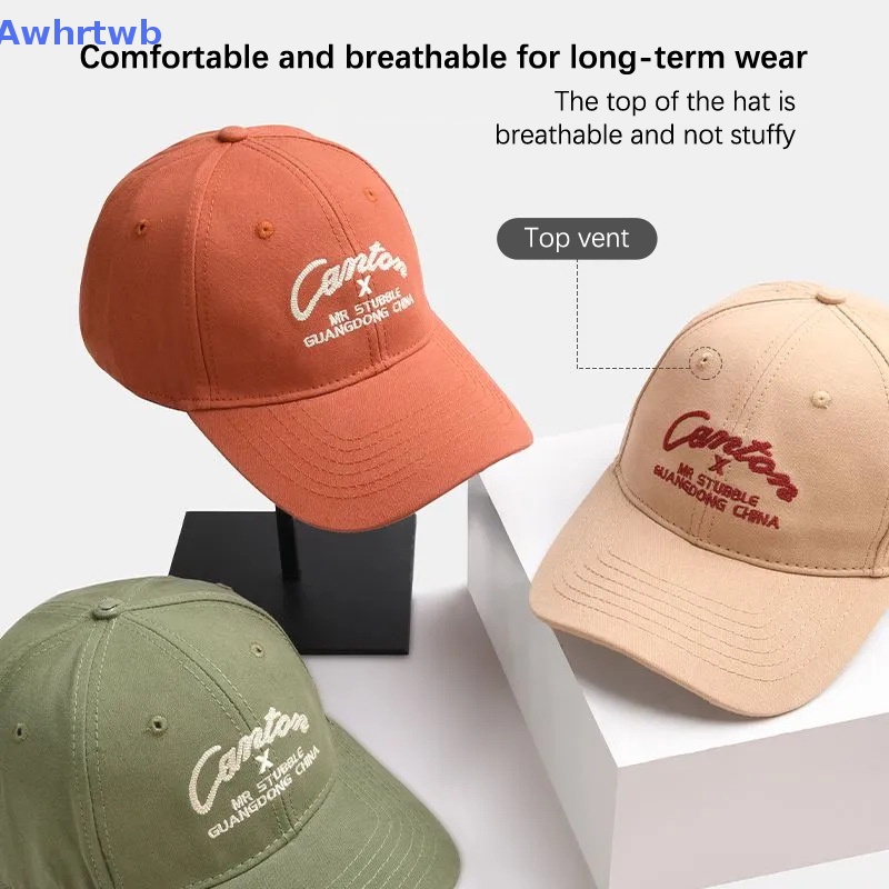 Mũ Lưỡi Trai Chống Nắng Vành Rộng Mềm Mại In Chữ Phong Cách Hàn Quốc Thời Trang Mùa Hè Mới