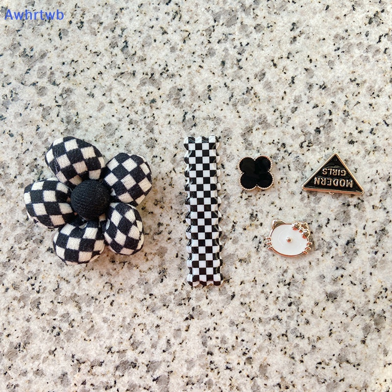 1 Bộ Phụ Kiện Trang Trí Giày Hình Hoa Dễ Thương DIY Mới