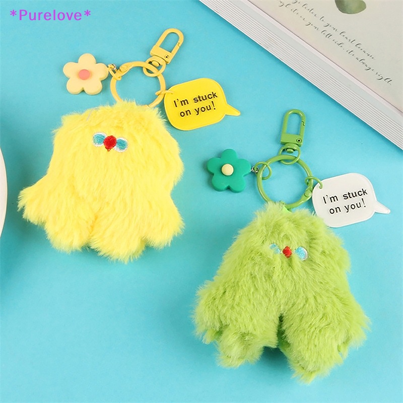 Móc Khóa Hình Gà Nhồi Bông Xinh Xắn Mới