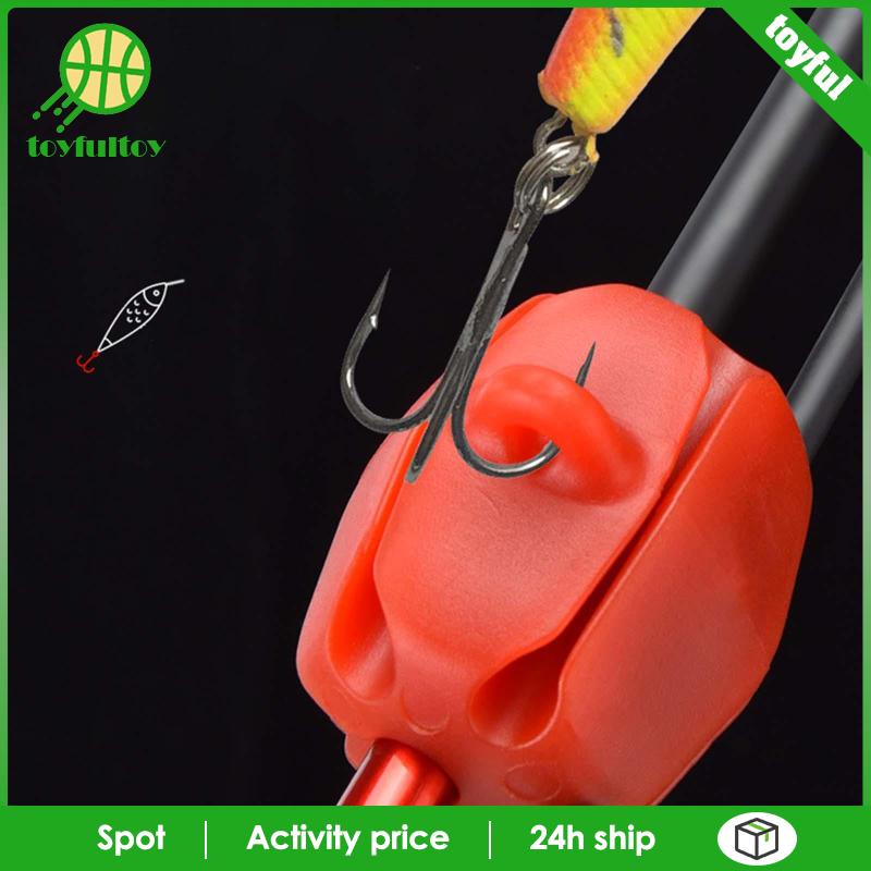 [Toyfulcabin] Cần Câu Cá Di Động Dạng Bóng Kéo Cố Định Bền Bỉ Cho Hoạt Động Ngoài