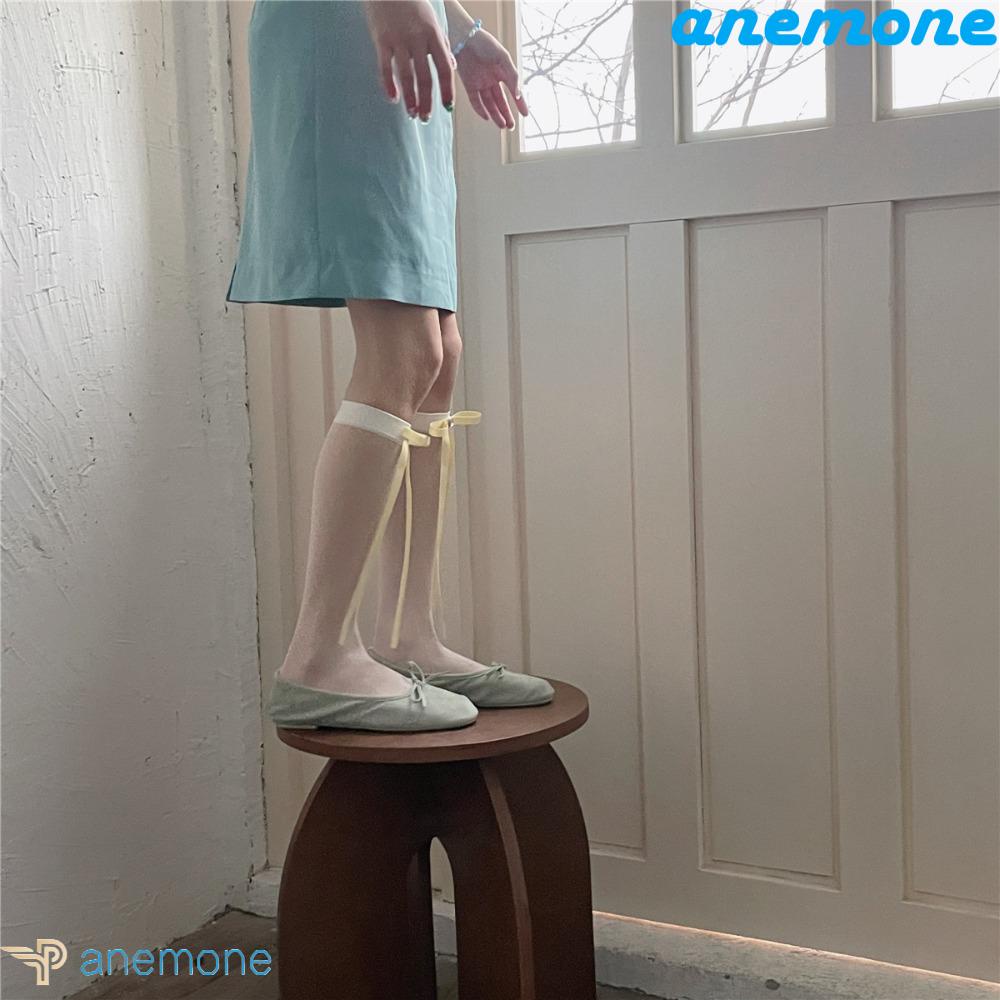 Vớ Dài Đến Đầu Gối Bằng Nylon Siêu Mỏng Thời Trang Xuân Hè Dễ Thương Dành Cho Bạn Nữ