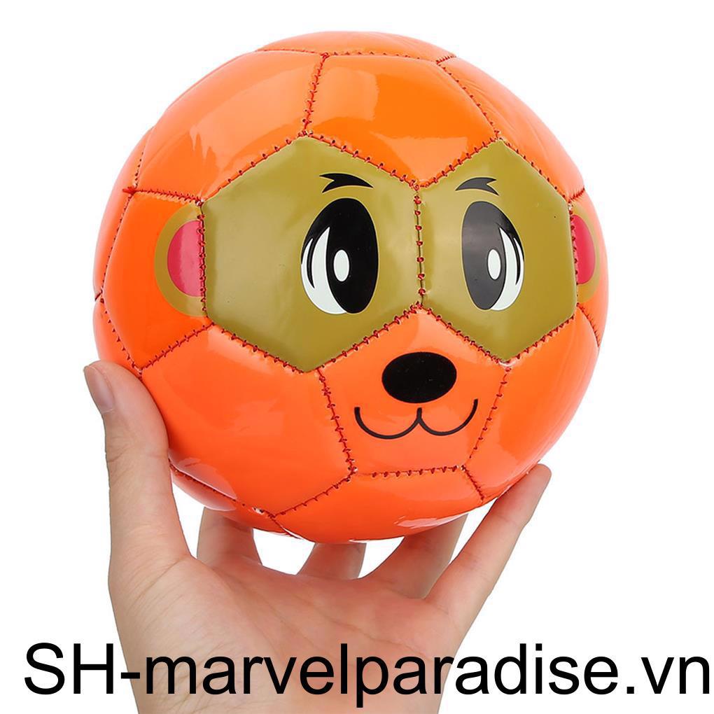 Bóng Bơm Hơi Bằng PVC In Họa Tiết Động Vật / Bóng Đá Mini Đáng Yêu Cho Bé Trai