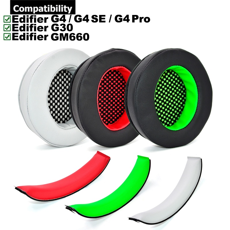 1 Cặp Tai Nghe Cho Edifier G4 / G4 SE / G4 Pro / G30 / GM660 Miếng Đệm Tai Nghe Đệm Tai Nghe Bọt Biể