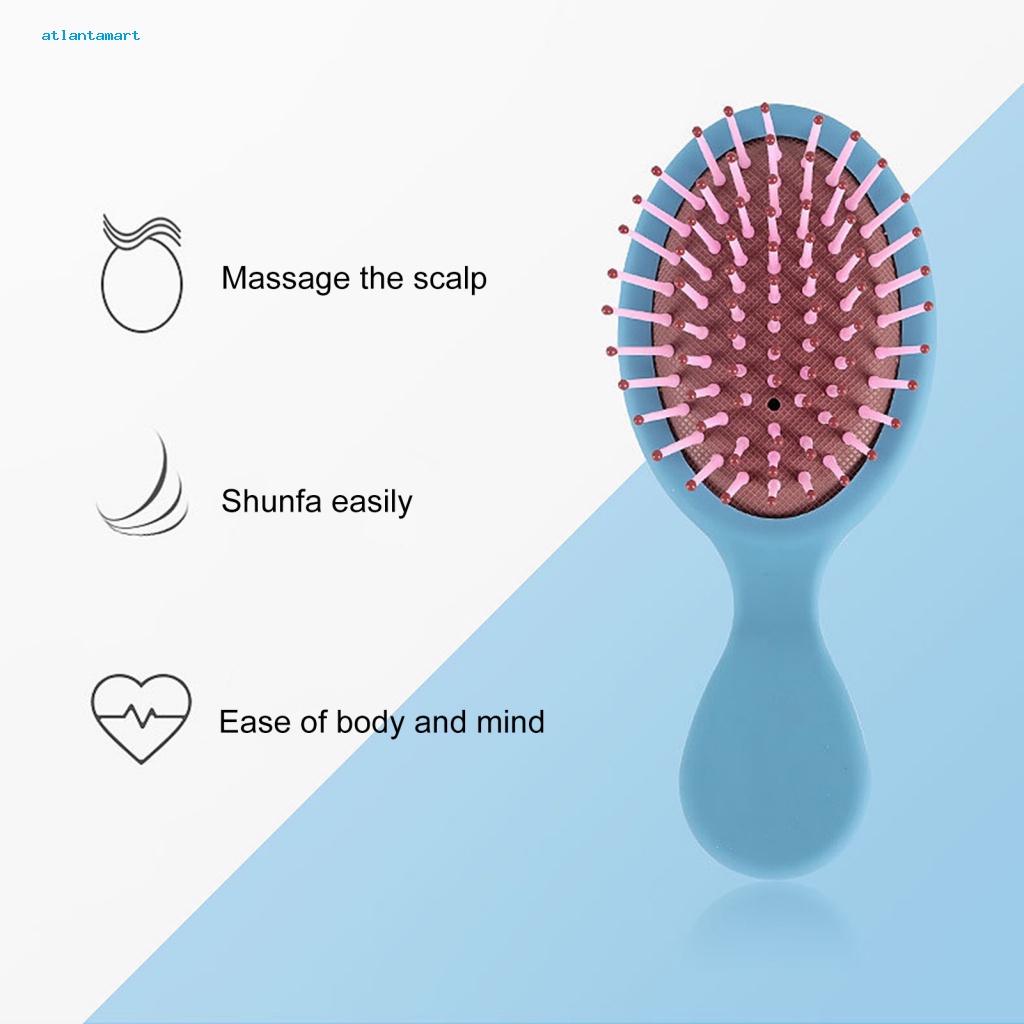 Túi Đựng Đồ Dùng Cao Cấp Tiện Dụng| Lược Chải Tóc Xoăn Dài Bằng Nhựa Siêu Mềm Tiết Kiệm Sức Lao Động